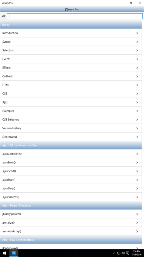jQuery Pro Screenshots 1