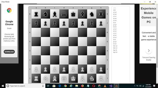 Chess html5 screenshot 1