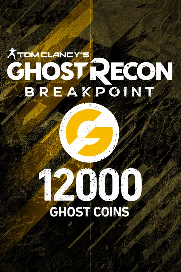 Ghost Recon Breakpoint: 9600 (+2400) Ghost Coins Xbox Series X|S and Xbox One cover art