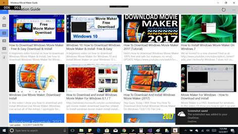 Windows Movie Maker UsersGuide Screenshots 2