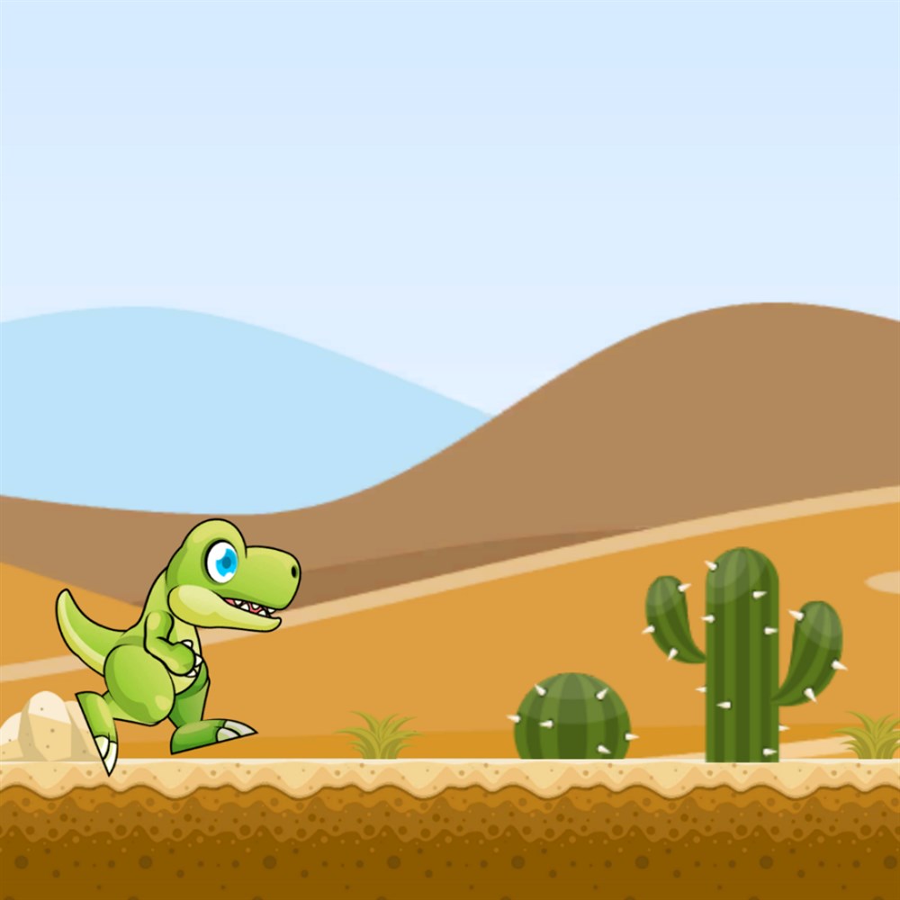 Dinosaur Runner cover art (full size)