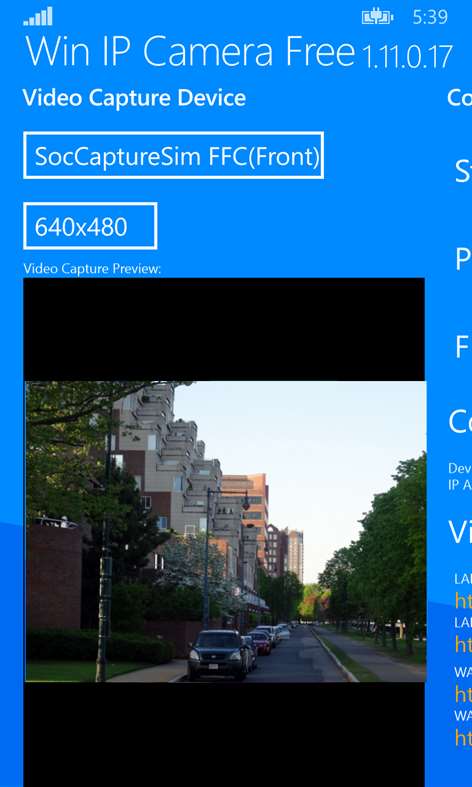 Win IP Camera Screenshots 1