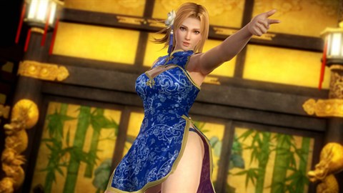 DOA5LR Förförisk mandarinklänning - Tina