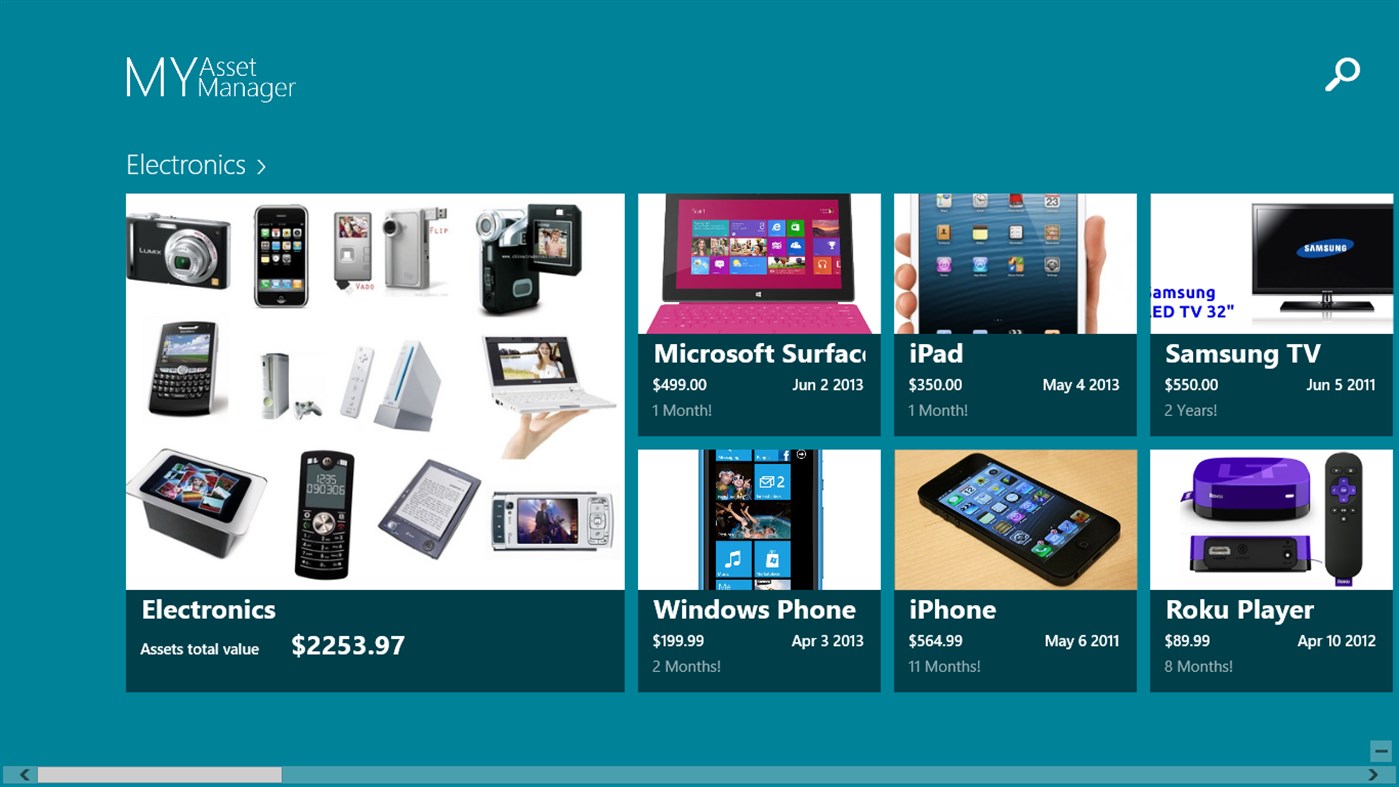 #1. My Asset Manager (Windows) Podle: Suresh Pokkuluri