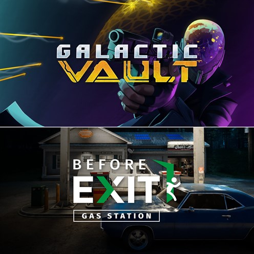 Foto en caja de Galactic Vault + Before Exit: Gas Station