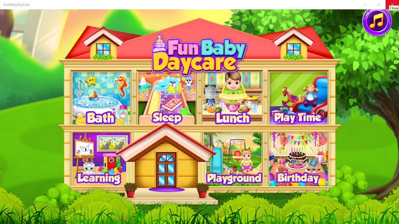 Baby Care Games for kids 3+ yr by GunjanApps Studios and Solutions LLP