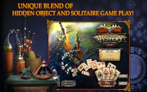 Solitaire Mystery: Stolen Power Screenshots 1
