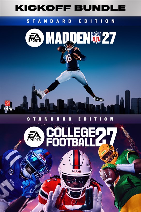 Box shot of EA SPORTS&trade; Kickoff Bundle (Madden NFL 27 & College Football 27)