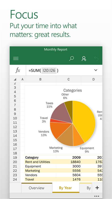 Get Excel Mobile - Microsoft Store