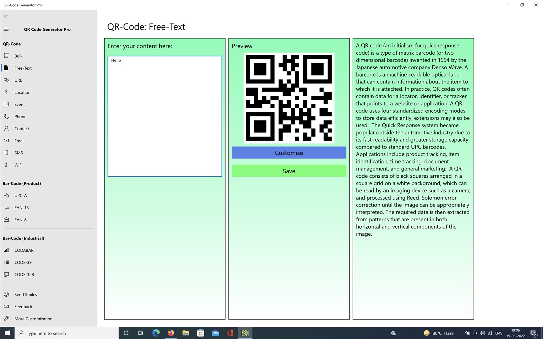 Bulk qr code generator 128 codes sale brunofuga adv br