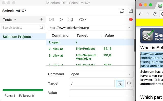 Selenium IDE