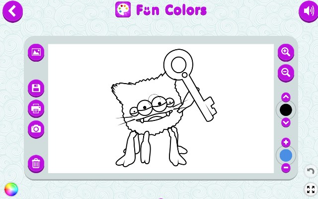 Fun Colors Coloring Book For Kids Game