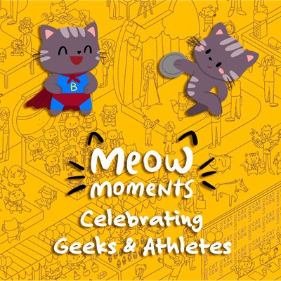 야옹 순간: 덕후와 운동선수 축하하기 - Meow Moments: Celebrating Geeks & Athletes
