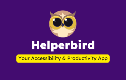 Helperbird: Accessibility & Productivity App small promo image