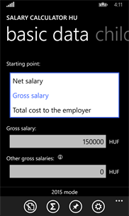 Salary Calculator HU screenshot 1