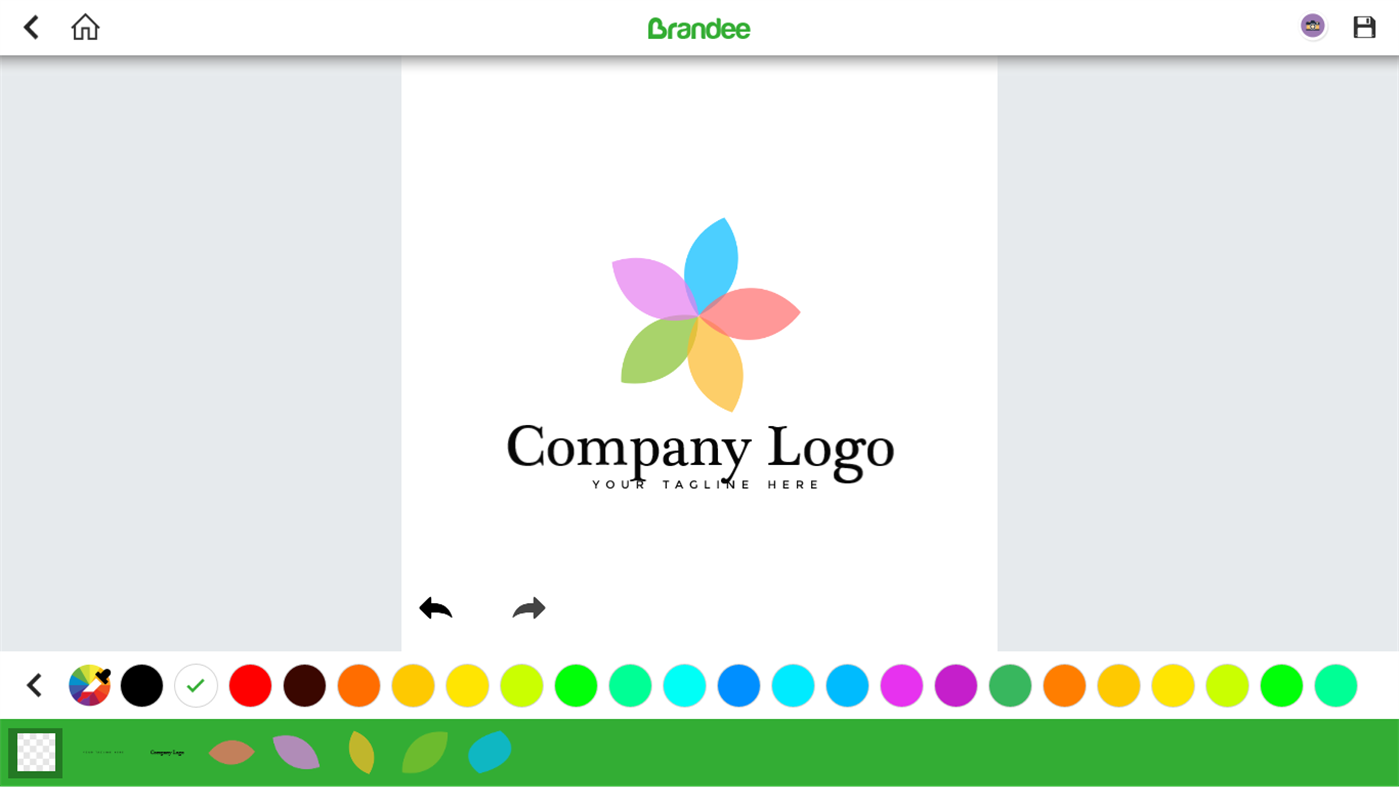 #9. Brandee - Logo Generator (Windows) 由: XLabz Technologies