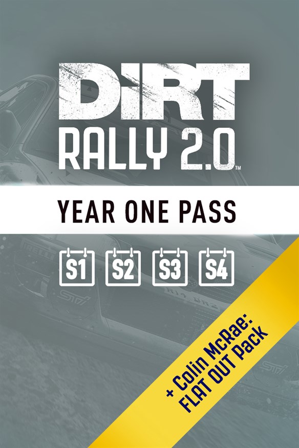 Windows Store - DiRT Rally 2.0 Year One Pass Xbox Series X|S and Xbox One cover art