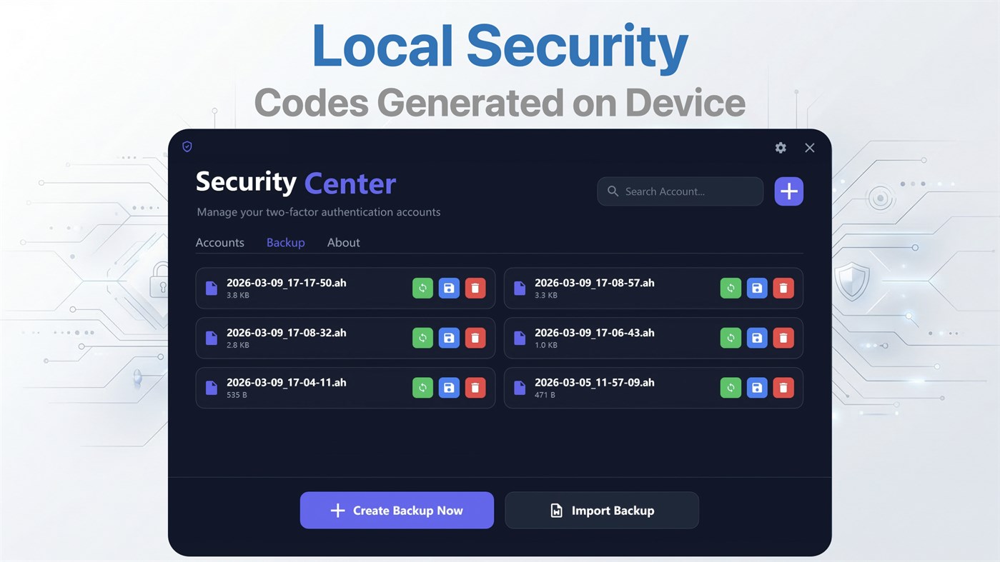 #3. Authenticator App (Windows) di: HenWayTechs