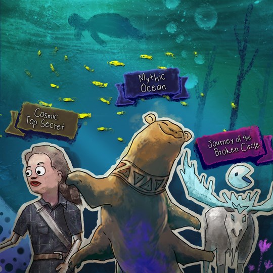 Meaningful Adventures (Mythic Ocean + Journey of the Broken Circle + Cosmic Top Secret) for xbox