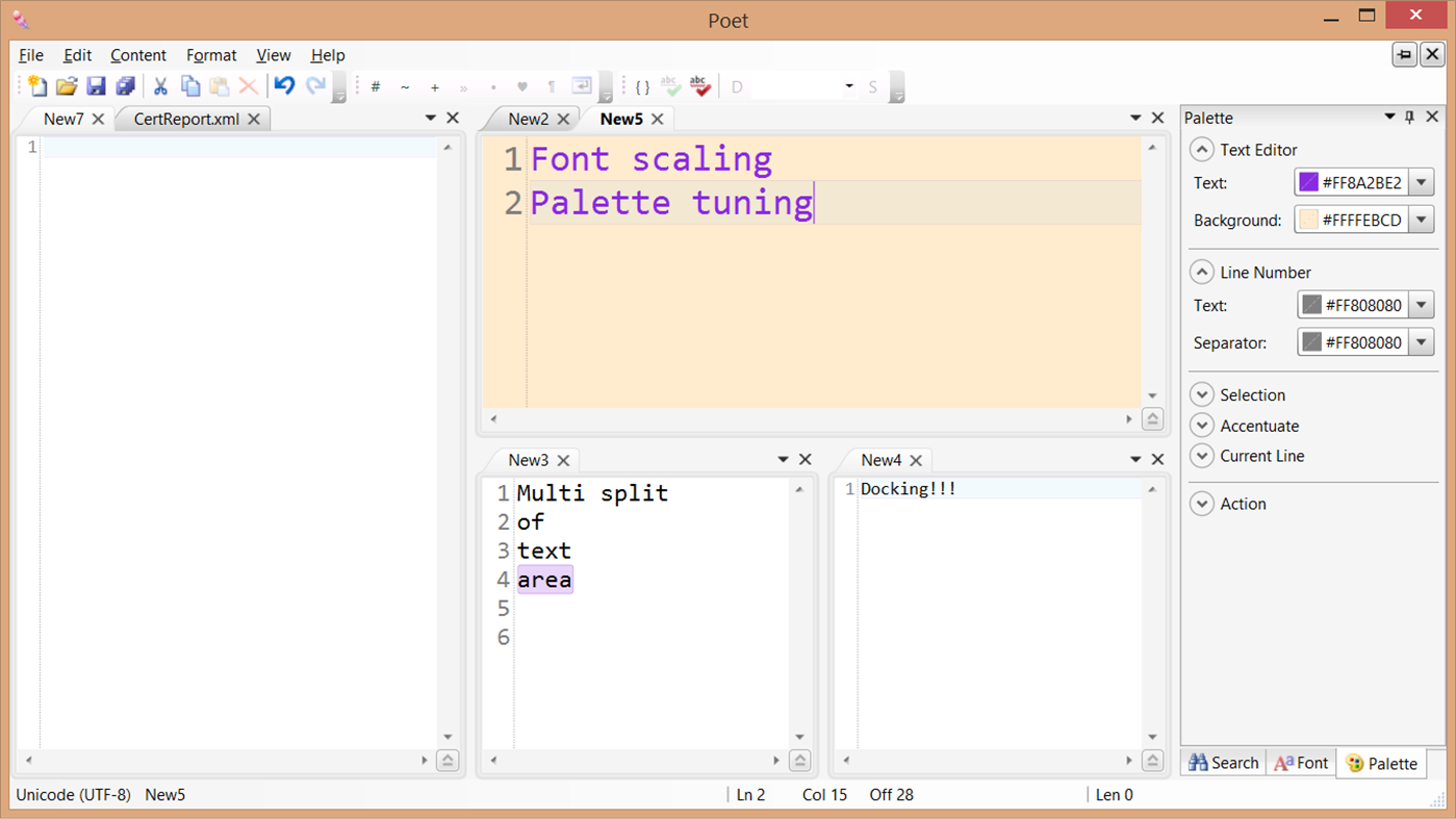 #4. Poet ^ Text Editor (Windows) 来自: Makeloft Studio