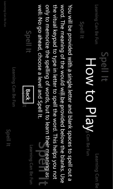Spell It Screenshots 2
