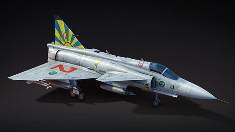 War Thunder - Saab JA 37DI Viggen Pack