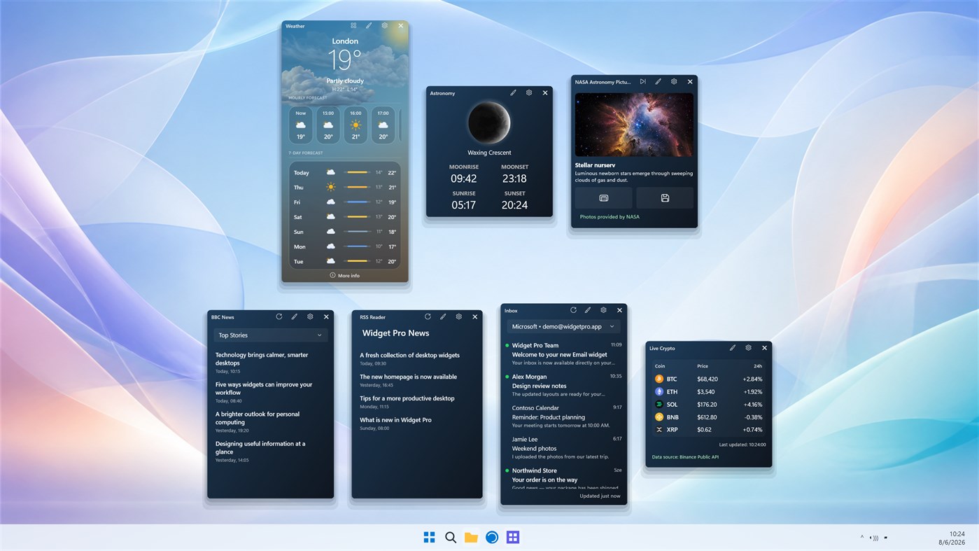 #9. Widget Pro (Windows) Af: Good2Create