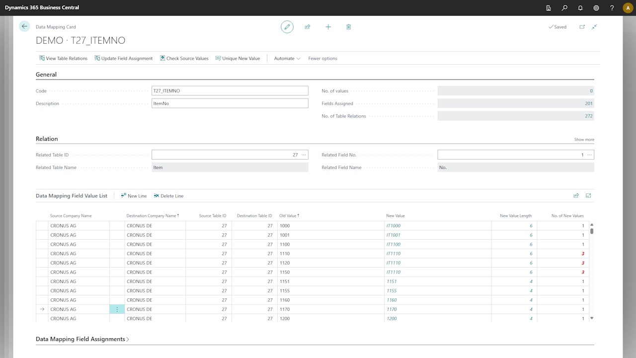 Snapshot 7 of Aident Migration (NAV to BC)