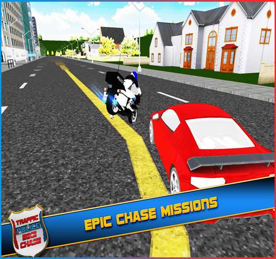 Traffic Police Bike Chase screenshot 4