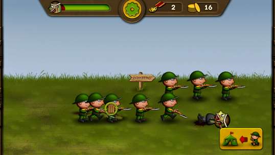 Soldiers vs Zombies Defense screenshot 8
