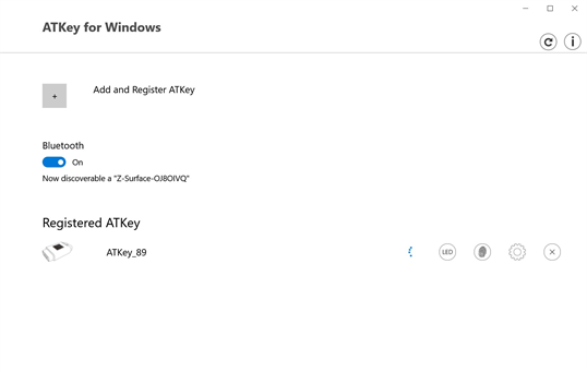ATKey for Windows screenshot 1