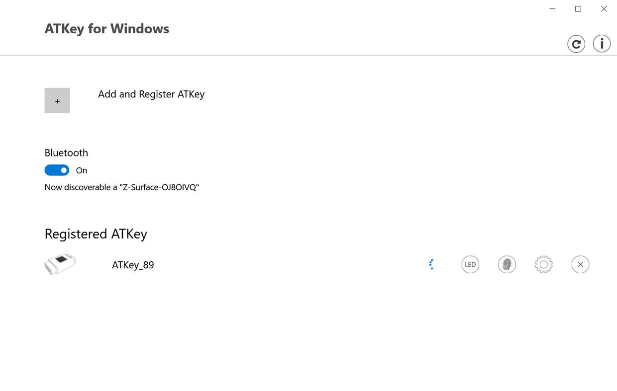 #1. ATKey for Windows (Windows) Podle: AuthenTrend Technology Inc.