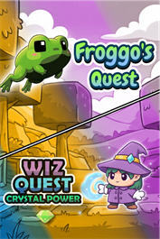 Froggo's Quest + Wiz Quest: Crystal Power (Bundle)