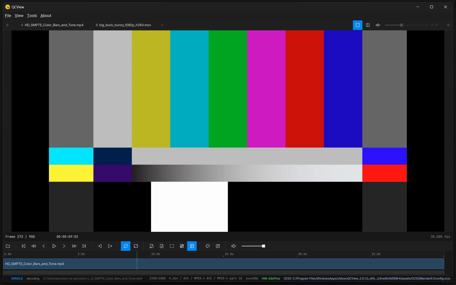 QCView screenshot