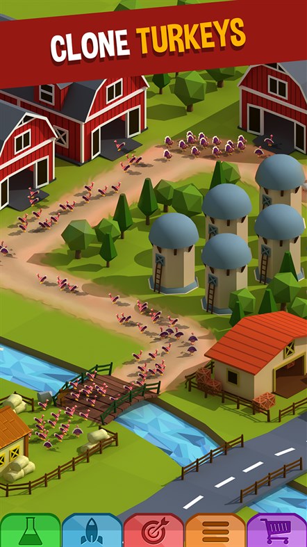 #2. Tiny Turkey : Thanksgiving Clicker (Windows) By: Mindstorm Studios