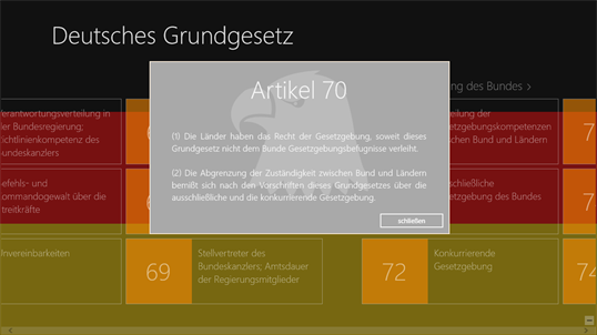 Deutschlands Grundgesetz screenshot 3