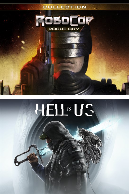 Záber škatule hry RoboCop: Rogue City Collection + Hell is Us