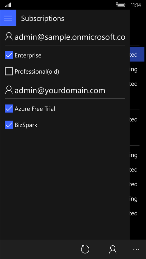 AzureVM Power Switch Screenshots 2