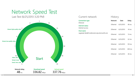 Network Speed Test Screenshots 2