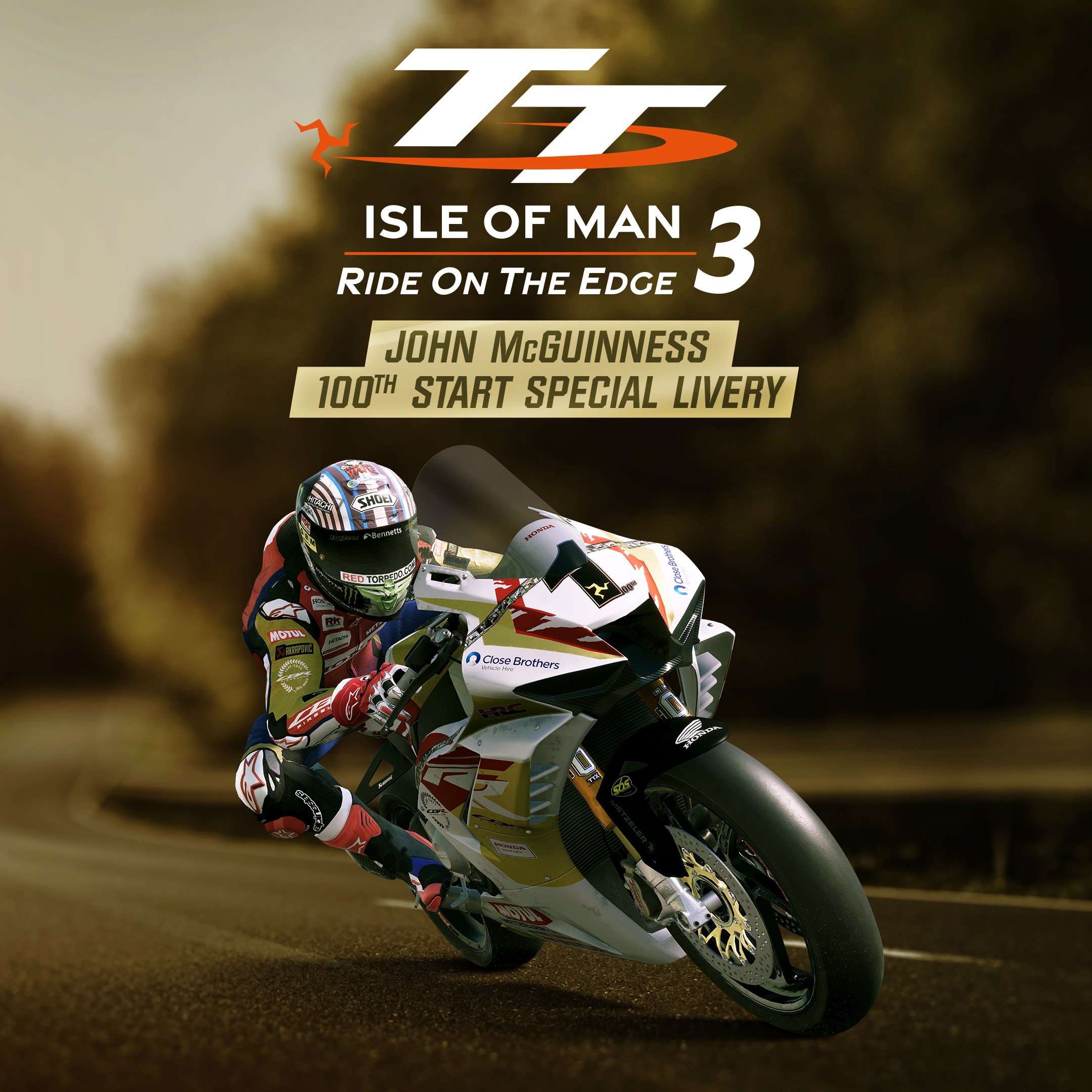 Tt Isle Of Man 3 John Mcguinness 100th Start Livery
