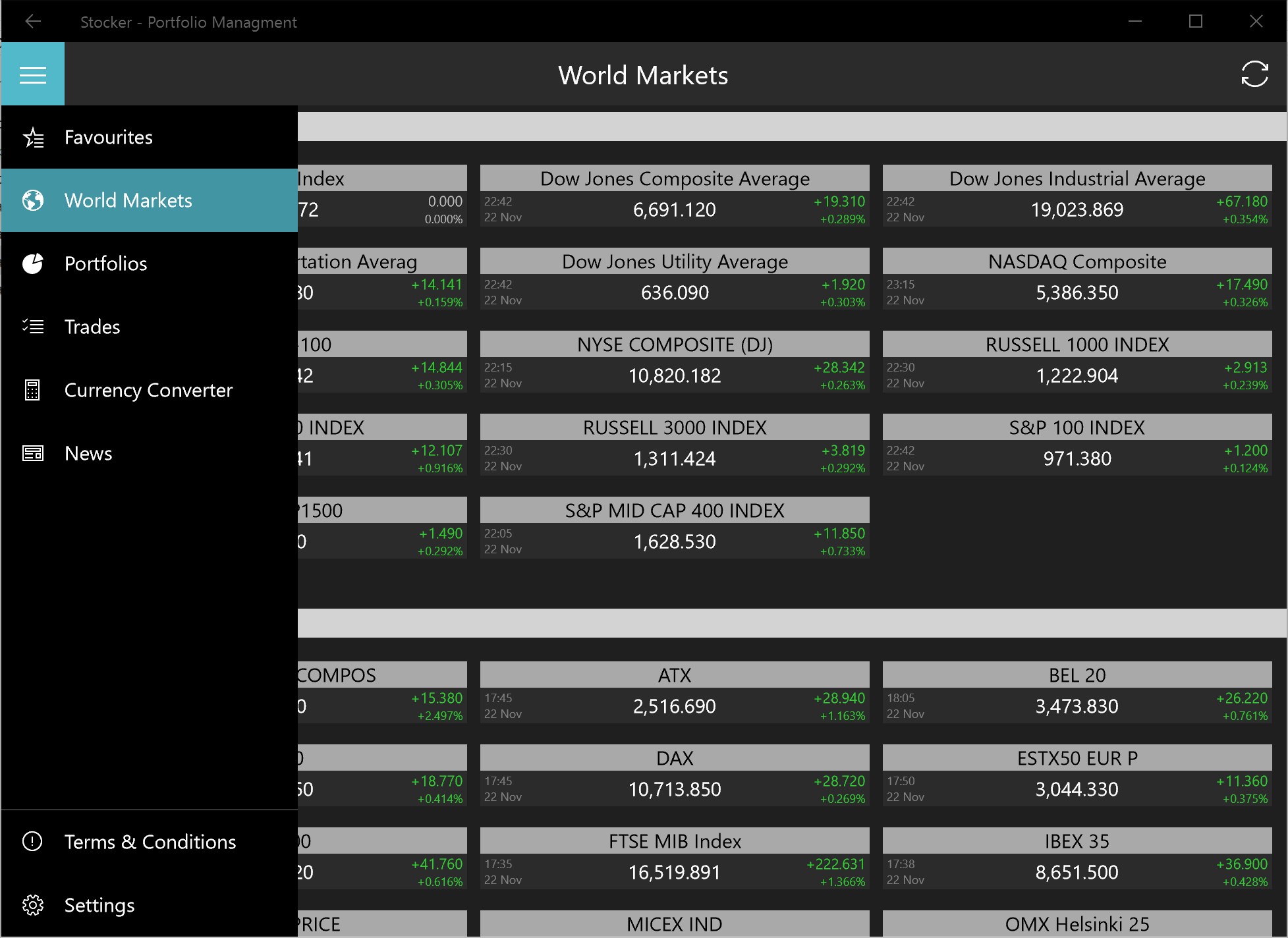 Stocker - Portfolio and Stocks management – Download gratis, og installer i  Windows | Microsoft Store