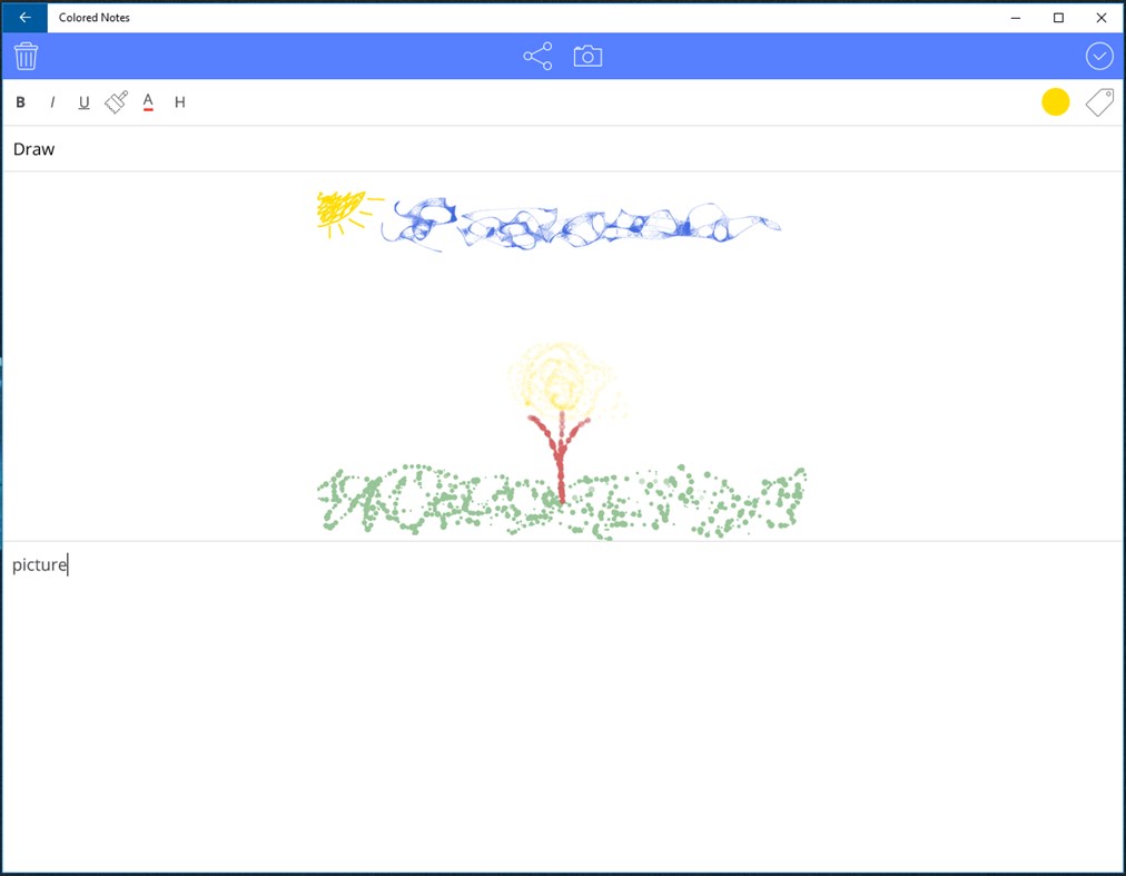#3. Colored Note (Windows) Av: Artem Kunets