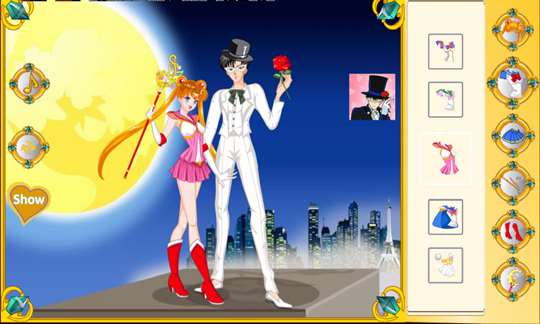 Sailor's Love Dress Up screenshot 6