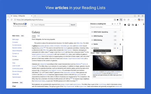 Wikipedia Reading Lists Enhanced