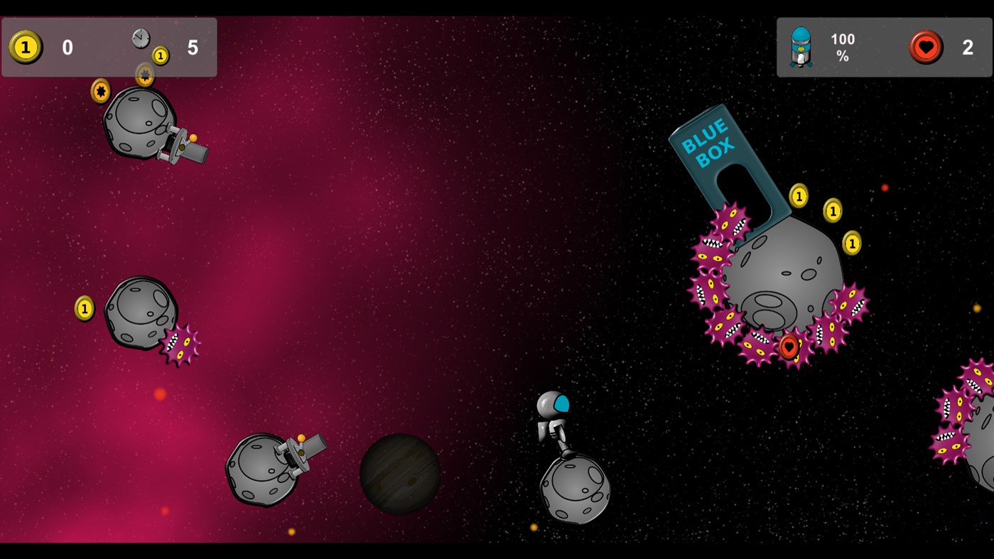 #2. Astro Mike - Find My Spaceship (Windows) Podle: Christian Berge