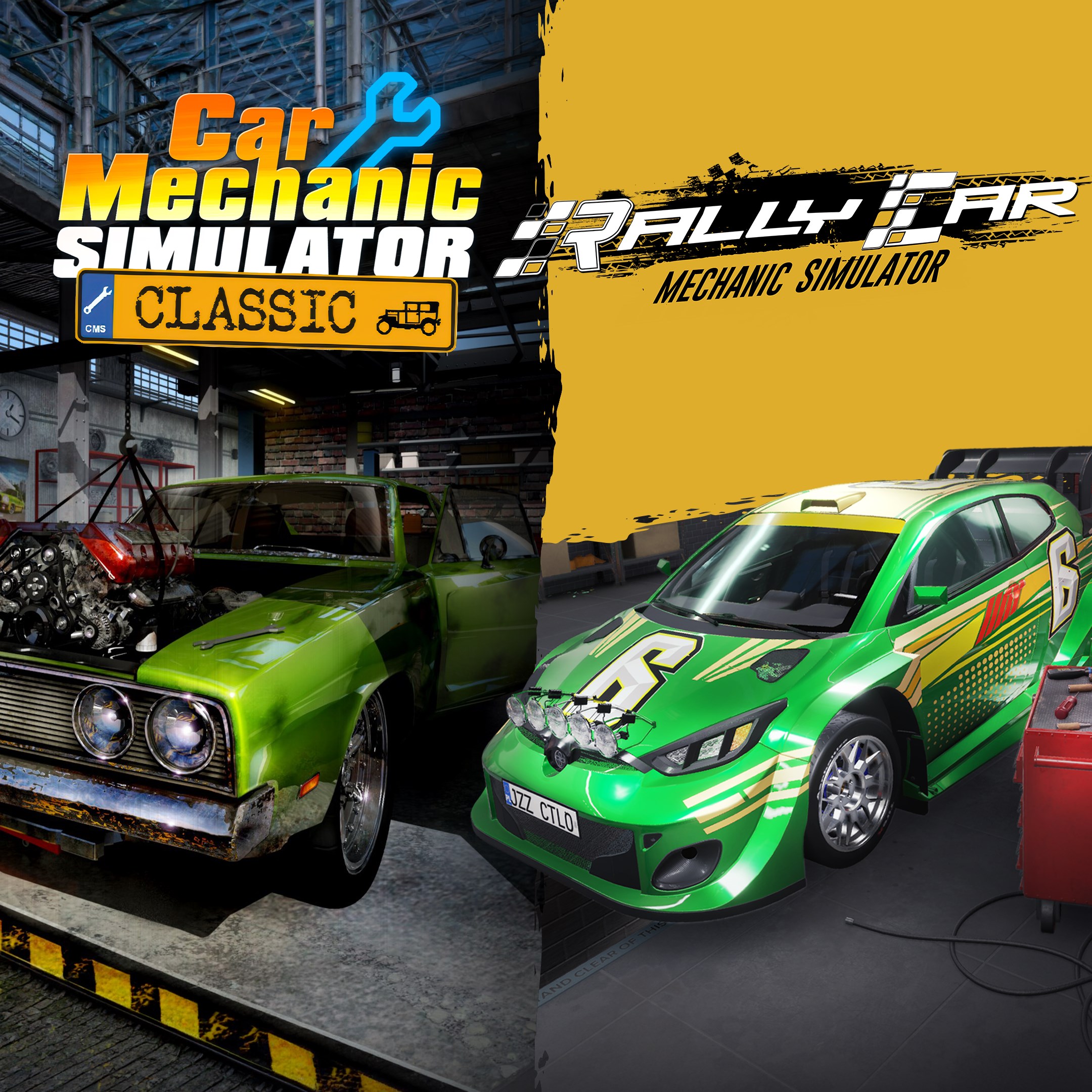 Rally Car Mechanic x Car Mechanic Simulator