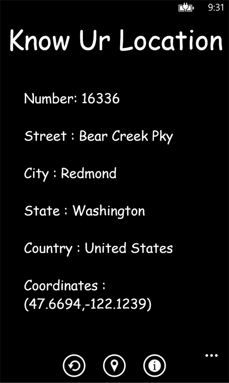 Know_Ur_Location Screenshots 1