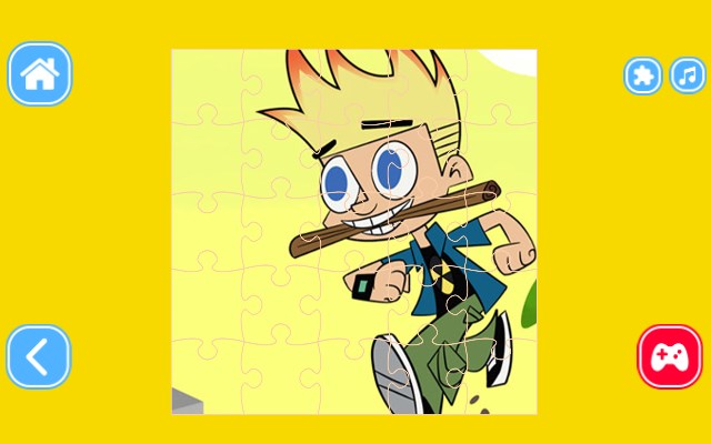 Johnny Test Jigsaw Puzzle Game