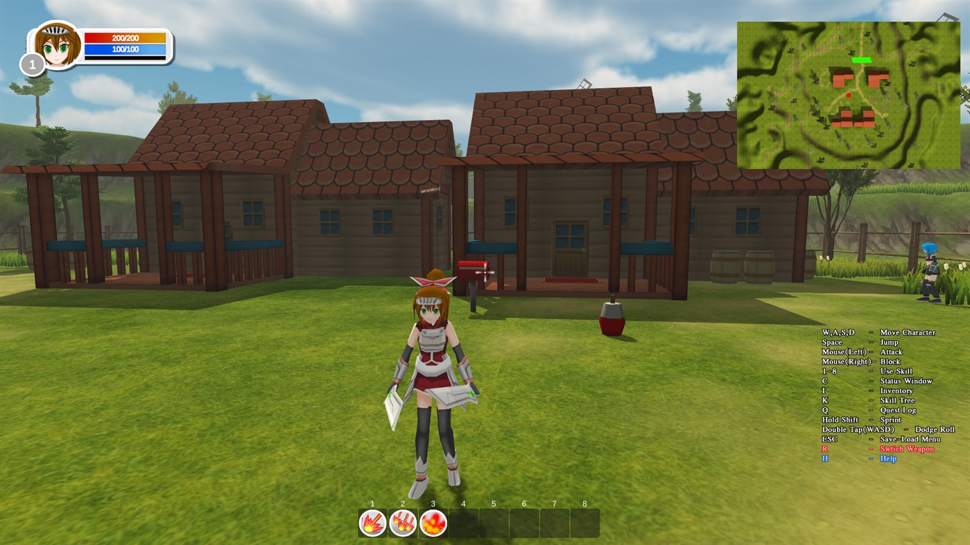 #1. Moon Cake-Action RPG (Windows) Bởi: pubteamsix