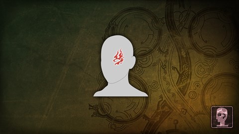 Makeup/Face Paint: Flames